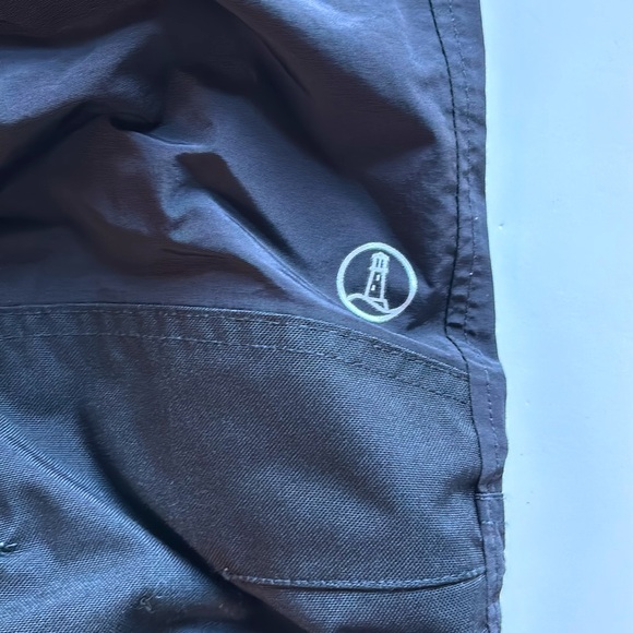 Kids Lands' End Squall Waterproof Insulated Iron Knee Snow Pants Black sz 8 - Picture 2 of 5